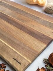 Ceviz Ağacı 55 X 35 Cm 4 Cm Kalın Özel Büyük Boy Ayaklı Şef Tahtası Kesme Tahtası