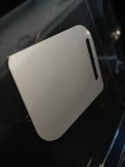 Krom, Paslanmaz Çelik Metal, Antibakteriyel Kesme Tahtası, Pano 32,5 X 23,5 Cm 1,5 Mm Kalınlık