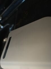 Krom, Paslanmaz Çelik Metal, Antibakteriyel Kesme Tahtası, Pano 32,5 X 23,5 Cm 1,5 Mm Kalınlık