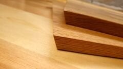 2 Li Set- Meşe Doğal Ahşap Mutfak Kesme Sunum Tahtası Özel Kenar