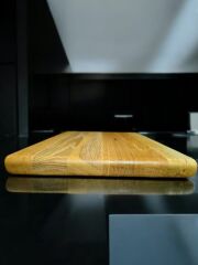 a Mutfak Sunum Tahtası - Steakboard Doğal Ahşap 39 Cm Kesme Doğrama Mutfak Sunum Tahtası - Steakboard