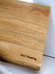 Mutfak Sunum Tahtası - Steakboard Doğal Ahşap 39 Cm Kesme Doğrama Mutfak Sunum Tahtası - Steakboard