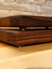 2li Set Masif Tek Parçadan - Yekpare İroko Ağacı Kesme Tahtası