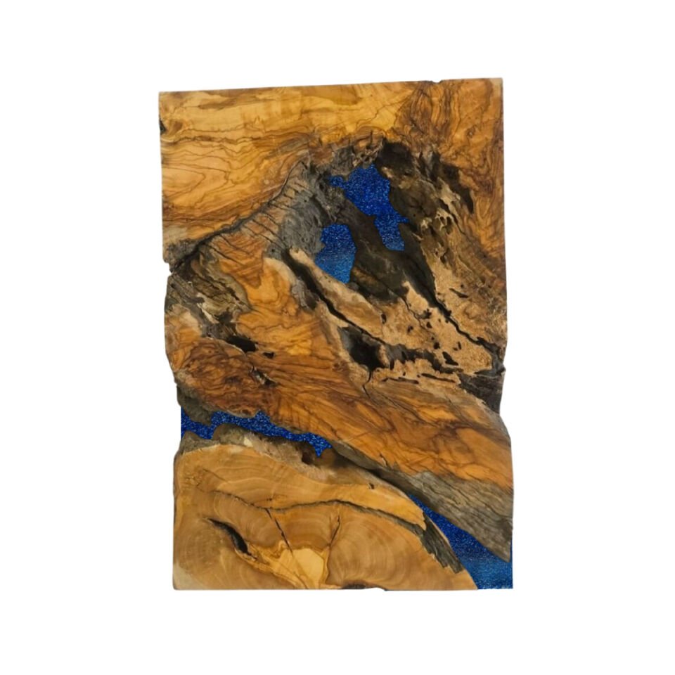 Zeytin Ağacı Ham Tabla - Hobi Epoksi çalışmaları Için 40 X 27 Cm 2/3/4 Parçalı Setler - Kendin Yap!