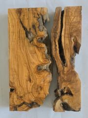 2 Li Set - Zeytin Ağacı Ham Tabla - Hobi Epoksi çalışmaları Için 40 X 27 Cm 2/3/4 Parçalı Setler - Kendin Yap!