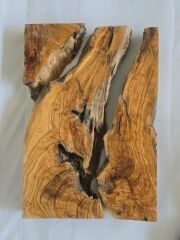2 Li Set - Zeytin Ağacı Ham Tabla - Hobi Epoksi çalışmaları Için 40 X 27 Cm 2/3/4 Parçalı Setler - Kendin Yap!