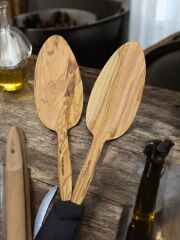 Zeytin Ağacı 2 Li Set Spatula Bazlama Pide Küreği 29 Cm