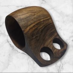 Kuksa - Kamp çay Kahve Fincan - Kupa - Tahta Bardak- Ceviz Ağacı