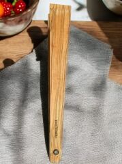 Edremit Zeytin Ağacı Doğal Ahşap El Yapımı Maşa 30 Cm