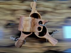 Zeytin Ağacı Kuksa - Kamp çay Kahve Fincan - Kupa - Tahta Bardak