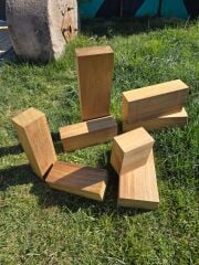 İroko 57 X 17,5 X 8,5 Cm 1 Adet Silinmiş Kereste - Kendin Yap!