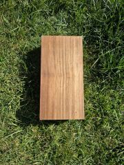 İroko ağacı 39,5 X 13,5 X 9,5 Cm 1 Adet Silinmiş Kereste - Kendin Yap!