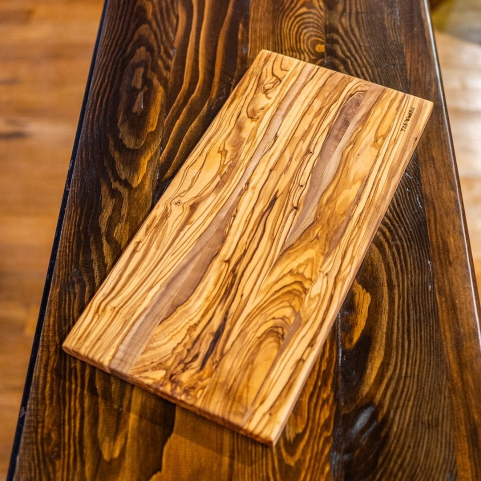 Zeytin Ağacı Kesme Tahtası 40 x 20 cm (YENİ ÜRÜN)