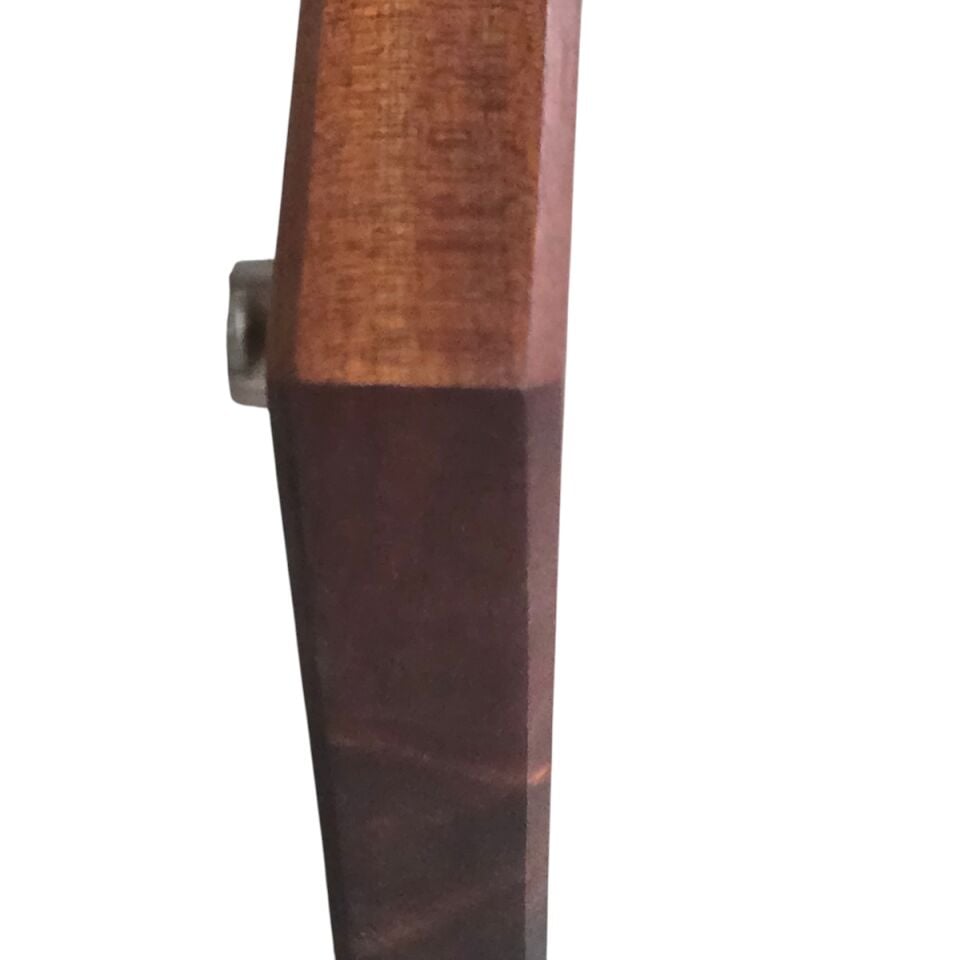 Büyük boy 49 x 30 x 3,5 cm MAUN ağacı tezgah üstü kesme tahtası