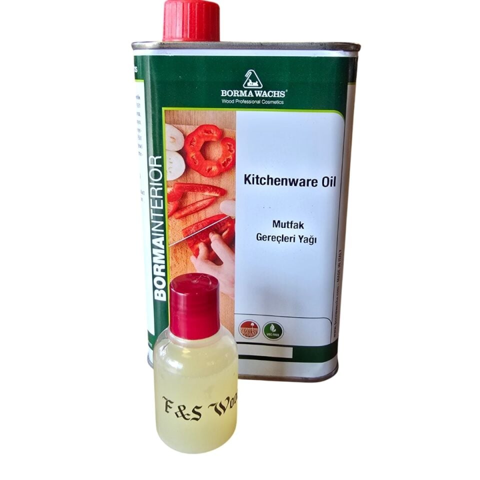 BORMA WACHS Kitchenware Oil VOC FREE - Mutfak Gereçleri Bakım Yağı 30 ml