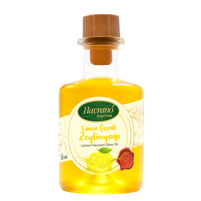 HAVRANO  Limon Çeşnili Zeytinyağı 200 ml