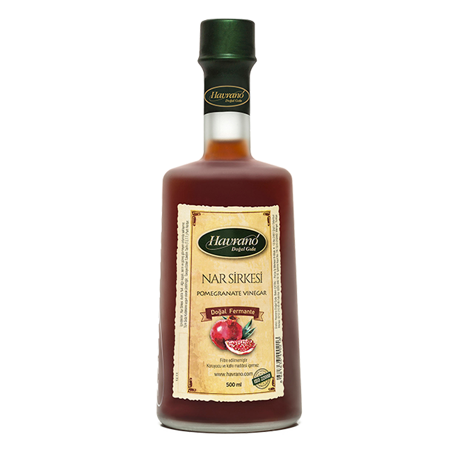 HAVRANO Doğal Fermente Nar Sirkesi 500 ml