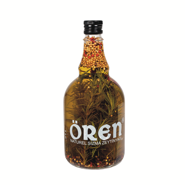 ÖREN - Gallone Otlu Soğuk Sıkım Natürel Sızma Zeytinyağı 500 ML
